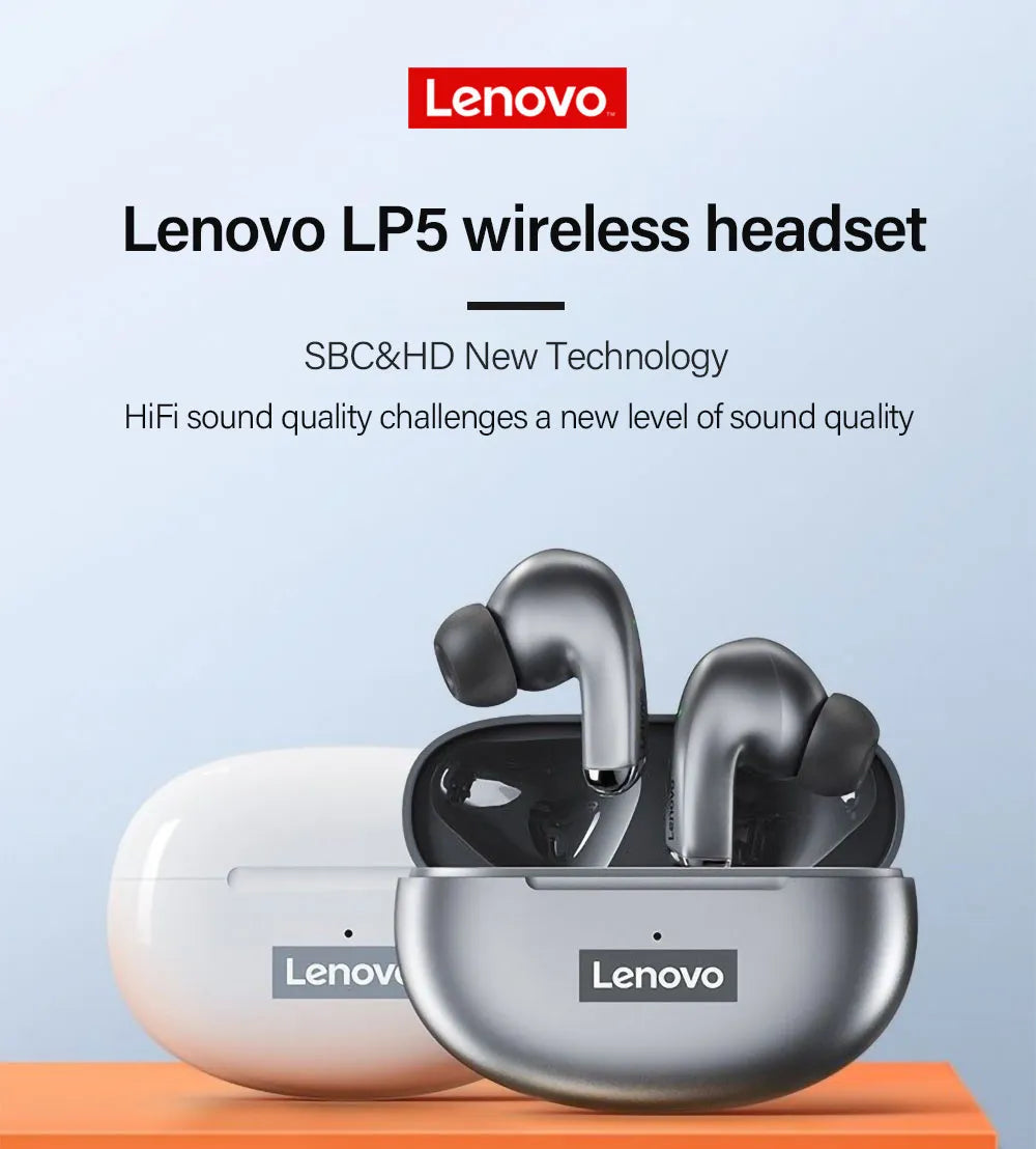 Lenovo Lp5 True Wireless Earbuds