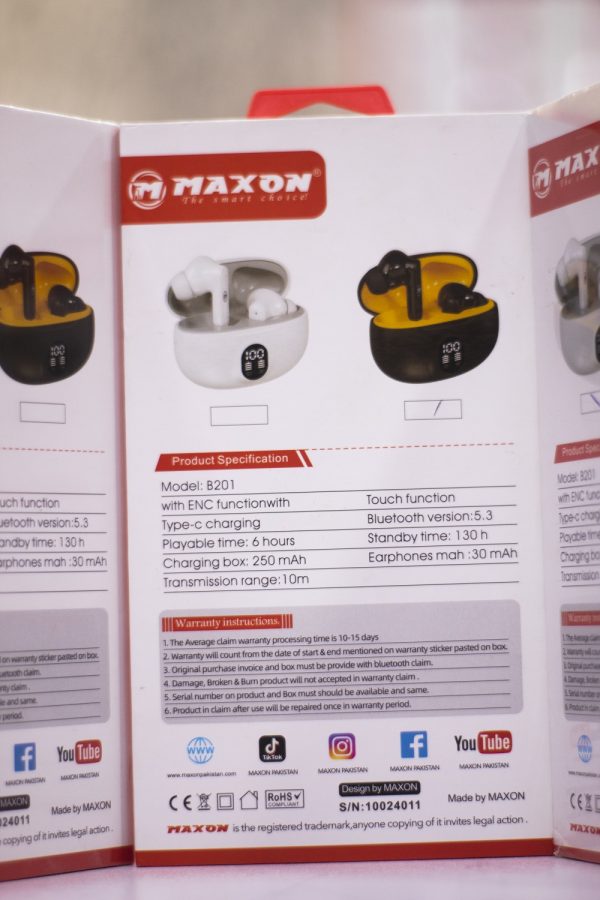 Maxon B-201 Sound Cloud Earbuds